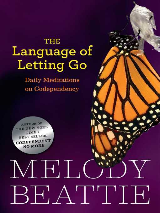 Title details for The Language of Letting Go by Melody Beattie - Wait list